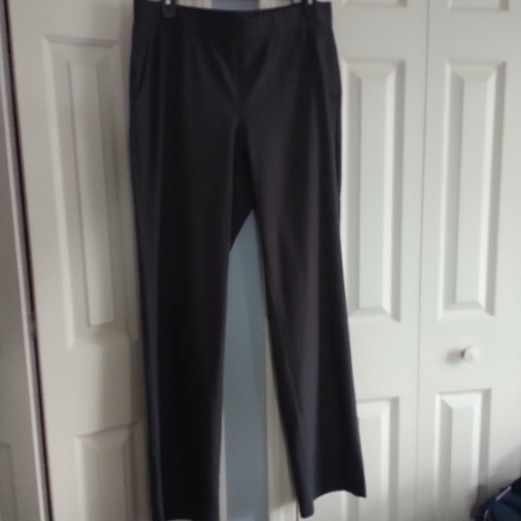 Eileen Fisher Olive Straight Leg Pants M - Picture 4 of 13